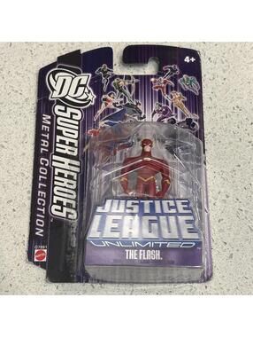 DC Super Heroes Metal Collection Justice League Unlimited THE FLASH